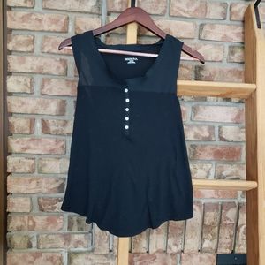 Half-Button Tank Top